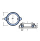 Collar For Engine Series Duo Prop 290 - 00704BISX - Tecnoseal